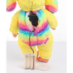 Babyhug Ear Moving Doll with Music - Yellow