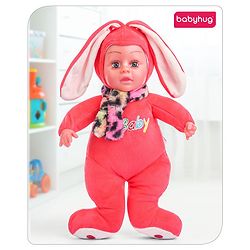 Babyhug Rabbit Standing Doll (Colour may Vary) - Height 35.5 cm
