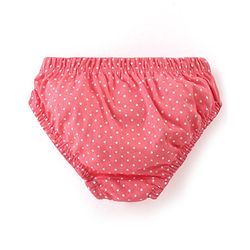 Babyhug 100% Cotton Panties Fruits Print Pack of 3 - Red White & Yellow