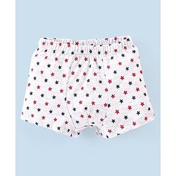 Babyhug 100% Cotton Star Printed Trunk Pack of 5 - Multicolour