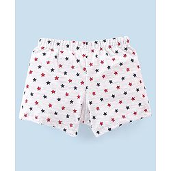 Babyhug 100% Cotton Star Printed Trunk Pack of 5 - Multicolour