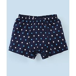 Babyhug 100% Cotton Star Printed Trunk Pack of 5 - Multicolour