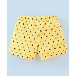 Babyhug 100% Cotton Star Printed Trunk Pack of 5 - Multicolour