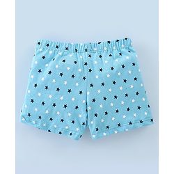 Babyhug 100% Cotton Star Printed Trunk Pack of 5 - Multicolour