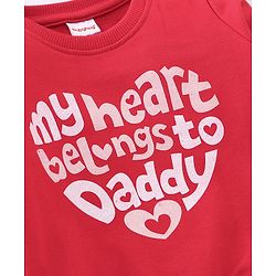Babyhug Cotton Knit Full Sleeves Sweatshirt with Text Graphic Design Pack of 2 - Multicolour