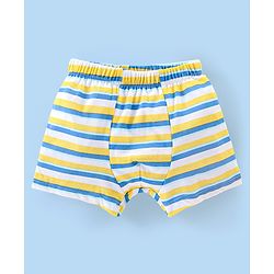 Babyhug 100% Cotton Knit Stripes & Printed Boxers Pack of 5 - Multicolour