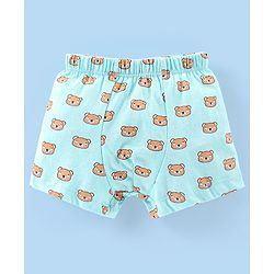 Babyhug 100% Cotton Knit Stripes & Printed Boxers Pack of 5 - Multicolour