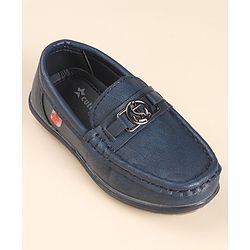 Cute Walk by Babyhug Slip On Loafers - Navy Blue