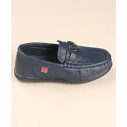 Cute Walk by Babyhug Slip On Loafers - Navy Blue