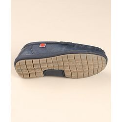 Cute Walk by Babyhug Slip On Loafers - Navy Blue
