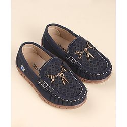 Cute Walk by Babyhug Formal Slip On Shoes - Blue