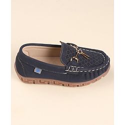 Cute Walk by Babyhug Formal Slip On Shoes - Blue
