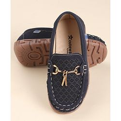 Cute Walk by Babyhug Formal Slip On Shoes - Blue