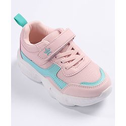 Cute Walk by Babyhug Velcro Closure Sports Shoes - Pink
