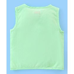 Babyhug Cotton Sleeveless Front Open Jhabla with Dolphin Print Pack of 5 - Multicolour