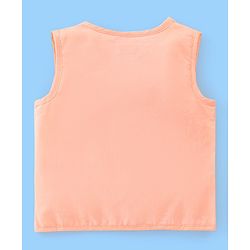 Babyhug Cotton Sleeveless Front Open Jhabla with Dolphin Print Pack of 5 - Multicolour