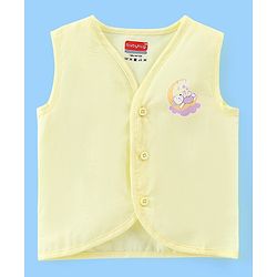 Babyhug Cotton Sleeveless Front Open Jhabla with Dolphin Print Pack of 5 - Multicolour
