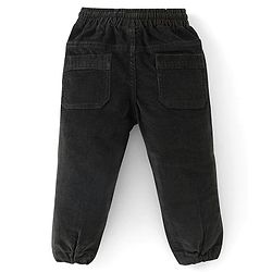 Babyhug Cotton Knit  Full Sleeves Shirt & Denim Jeans With Camoflauge Print - Green