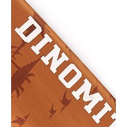Babyhug Cotton Looper Full Length Lounge Pant Dino Printed - Orange