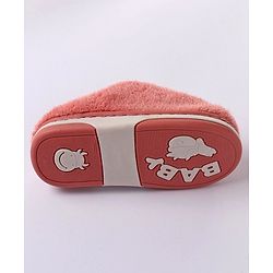Cute Walk by Babyhug Slip On Winter Booties Space Suit Applique - Grey