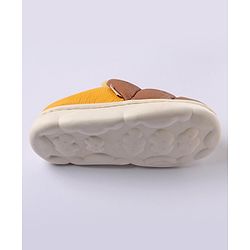 Cute Walk by Babyhug Slip On Solid Winter Booties - Brown