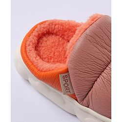 Cute Walk by Babyhug Slip On Solid Winter Booties - Pink