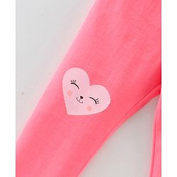 Babyhug Cotton Lycra Knit Full Length Solid Color Stretchable Leggings Pack of 5 - Multicolor