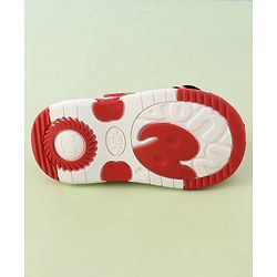 Cute Walk by Babyhug Velcro Closure Sandals - Red