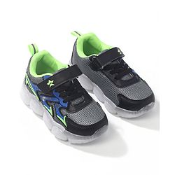 Cute Walk by BabyhugSneakers With Velcro Closure Solid - Green