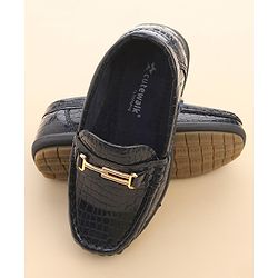 Cute Walk by Babyhug Slip On Party Shoes - Blue