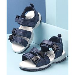 Cute Walk by Babyhug Velcro Closure Sandals - Blue