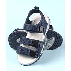 Cute Walk by Babyhug Velcro Closure Sandals - Blue