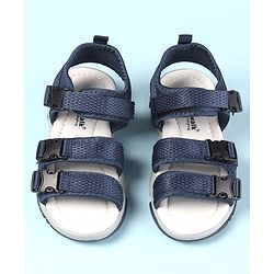 Cute Walk by Babyhug Velcro Closure Sandals - Blue