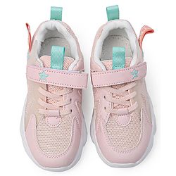 Cute Walk by Babyhug Velcro Closure Sneakers - Pink
