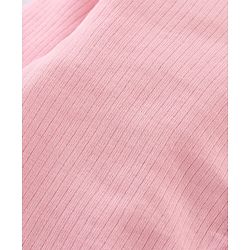 Babyhug Cotton Full Sleeves Thermal Wear Solid Pack Of 2 - Pink & Red