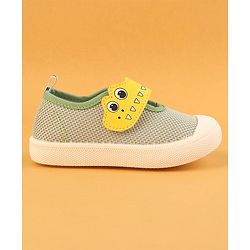 Cute Walk by Babyhug Velcro Closure Casual Shoes - Green