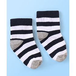 Cute Walk by Babyhug Anti Bacterial Ankle Length Socks Football Design Pack of 7 - Multicolour
