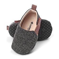Cute Walk by Babyhug Booties with Velcro Closure - Black