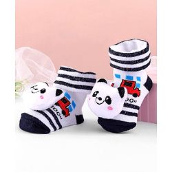 Cute Walk by Babyhug Socks Shoes with Applique - Light Purple