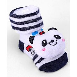 Cute Walk by Babyhug Socks Shoes with Applique - Light Purple