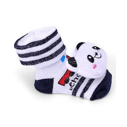 Cute Walk by Babyhug Socks Shoes with Applique - Light Purple
