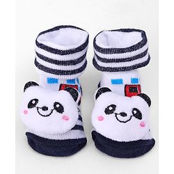 Cute Walk by Babyhug Socks Shoes with Applique - Light Purple