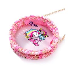 Babyhug Sling Bag with Unicorn Print Free Size - Pink