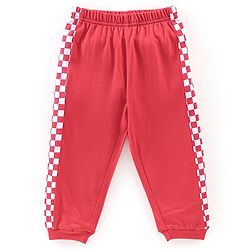 Babyhug Cotton Knit Full Sleeves Night Suit Bear Print - Red