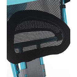 Babyhug Plug & Play Tricycle with Air Wheel Canopy & Parental Handle - Blue