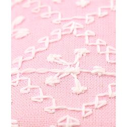 Cute Walk by Babyhug Slip On Embroidered Mojaris - Pink