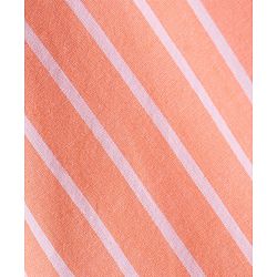 Babyhug Cotton Woven Full Sleeves Shirt Text Pocket Embroidery & Striped - Orange