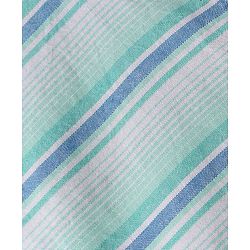 Babyhug Cotton Woven Full Sleeves Shirt Striped - Blue