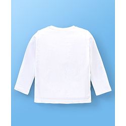 Babyhug Cotton Knit Full Sleeves T-Shirt wiith Graphics Pack of 7 - Green Blue & Yellow