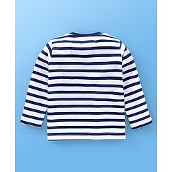 Babyhug Cotton Knit Full Sleeves T-Shirt wiith Graphics Pack of 7 - Green Blue & Yellow